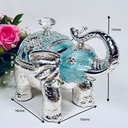 Blue Elephant Candy Jar