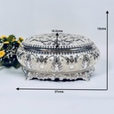 Oval Victorian Keepsake box