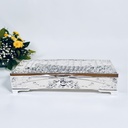 Peacock Silver Box - 2 partition 