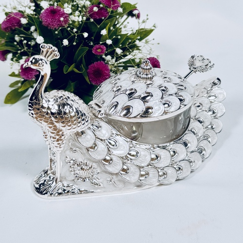 [CBSP0011] Peacock Shaped Candy Jar